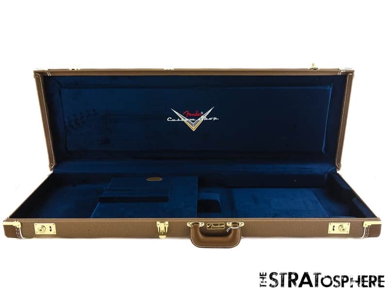 Fender Custom Shop Stratocaster Tele G+G Brown HARDSHELL CASE, 1959 Strat. image 1