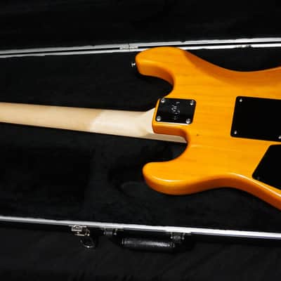 G&L USA Legacy Deluxe Guitar in Honeyburst over Premium Flamed Maple Top image 5