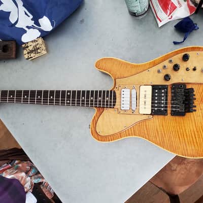 Kramer Telecaster Natural Flame Maple image 1