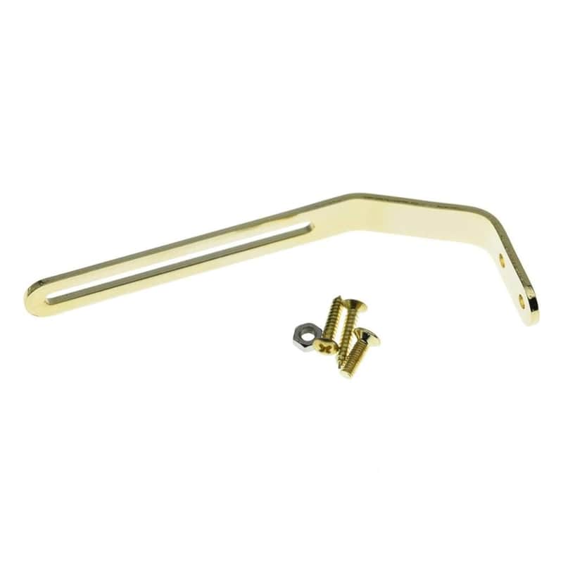 Brand New Guitar Pickguard Bracket Scratchplate Bracket w/Screws for Thick Archtop Jazz Guitars Gold image 1