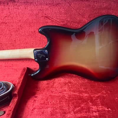 Fender Mustang Bass left handed 1975 mega rare image 8