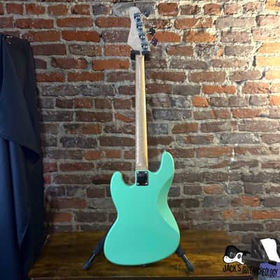 Indy Custom J-Style Electric Bass (2000s - Surf Green) image 5