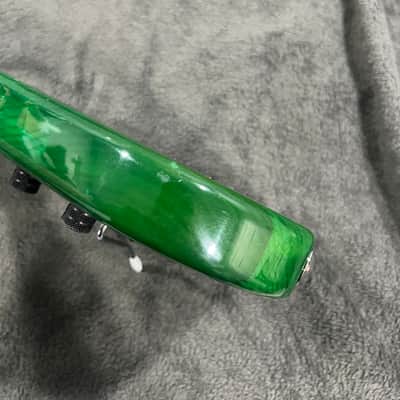 Hamer Slammer Diablo 90s - Transparent Green Dimarzio Super Distortion image 11