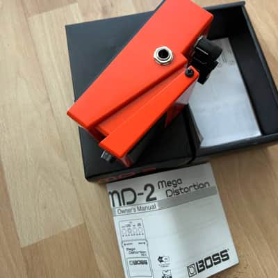 Boss MD-2 Mega Distortion (Silver Label) 2001 - Present - Red image 6
