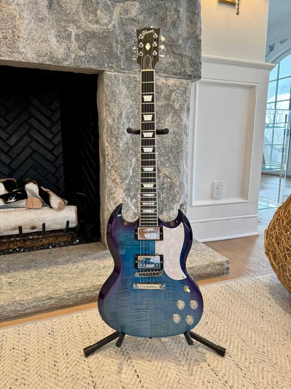 Gibson SG MODERN 2021 - Blueberry Fade