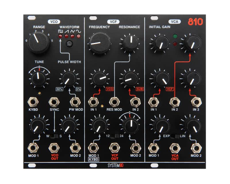 System80 810 MK2 3-in-1 Subtractive Voice Module image 1