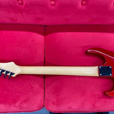 Hamer USA Diablo Electric Guitar 1990's - Transparent Red with Lace Sensors image 14