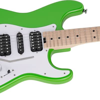 Charvel 2021 Pro-Mod So-Cal Style 1 HSH FR M Electric Guitar - Slime Green - Mint, Open Box image 3