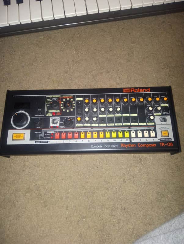 Roland Boutique Series TR-08 Analog Modeling Drum Machine 2017 - Present - Black image 1
