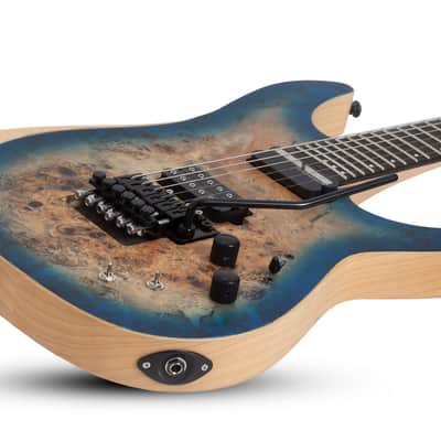 Schecter Reaper-6 FR-S Electric Guitar - Satin Sky Burst (B-Stock) image 2