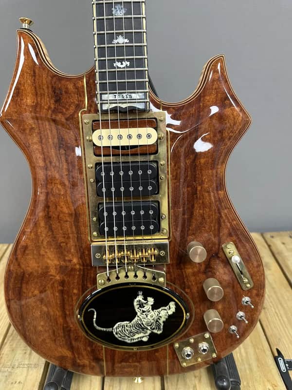 Jerry Garcia Tribute Tiger Guitar image 1