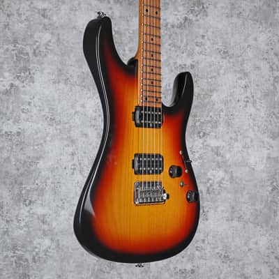 Ibanez AZ2402-TFF Prestige 2021 Tri-Fade Burst Flat image 4