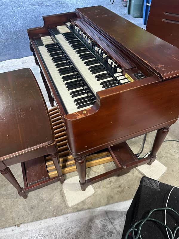 Hammond B3 with Leslie 122 1955 - 1963 - Mahogany image 1