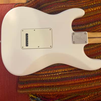 Fender Player Stratocaster Olympic White with Klein pickups and other mods image 4