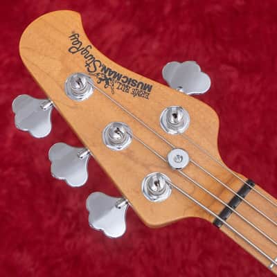 Ernie Ball Music Man StingRay Special 4 H with Roasted Maple Fretboard 2018 - Present - Burnt Apple image 4