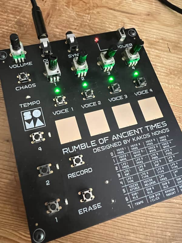 SOMA Laboratories Rumble of Ancient Times 8-Bit Noise Synthesizer image 1
