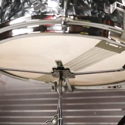 Stewart 3pc Drum Set Kit Black Pearl Vintage 1960's MIJ image 23