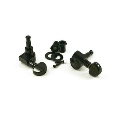 Mini Rotomatic 6 In Line Tuning Machines 14:1 Gear Ratio 205 Series-Chrome image 4