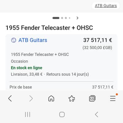 Fender Telecaster Nc - Blonde nitro light relic image 12