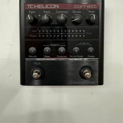 TC Helicon Voicetone Correct Correction Vocal Effect Pedal + Box & Power Supply image 2