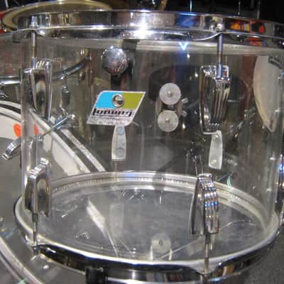 1970's Ludwig Vistalite Bonham Setup 26/14/16/18 Factory Virgin Bass! Rare! image 4