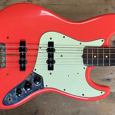 Fender Jazz Bass 1962 - Red Refin image 1