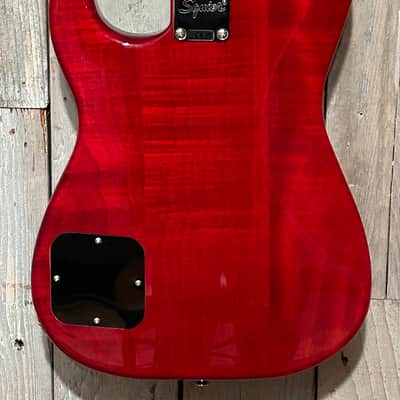 New Squier Paranormal Strat-O-Sonic - Crimson Red Transparent, Support A Brick and Mortar Store, Shop Here! image 11