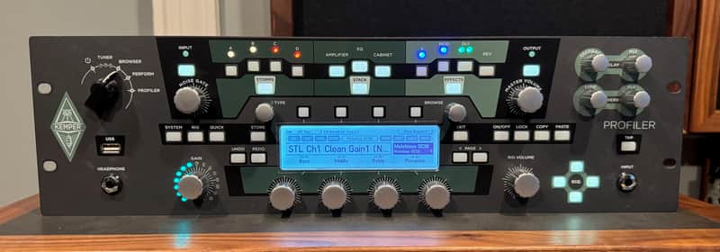 Kemper Amps Profiler PowerRack 600-Watt Digital Modeling Guitar Amp Head 2013 - 2025 - Black image 1