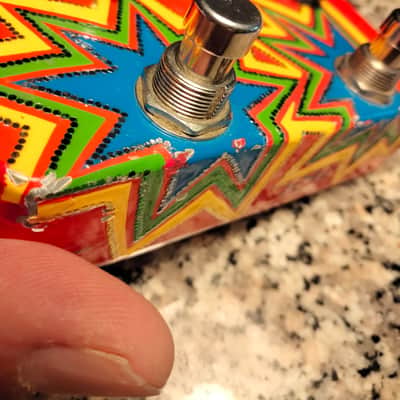 Zvex Super Duper 2 in 1 - Hand Painted 2 of 3 super rare image 4