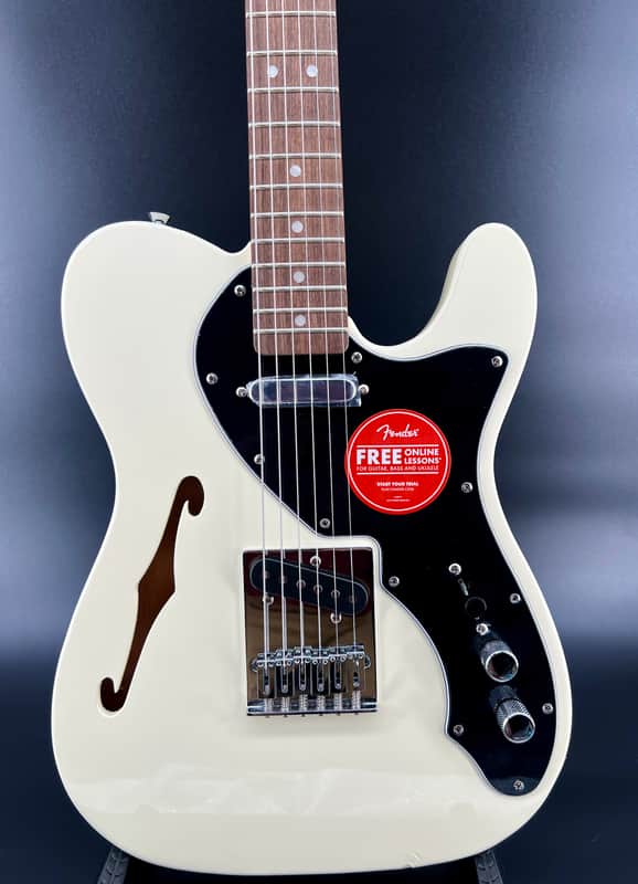 Squier Affinity Telecaster Thinline 2024 - Present - Olympic White image 1