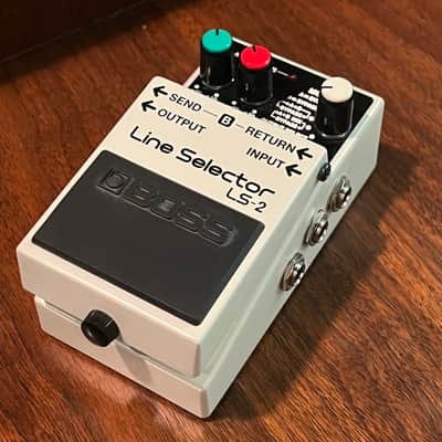 Boss LS-2 Line Selector (Silver Label) 1991 - Present - White image 2