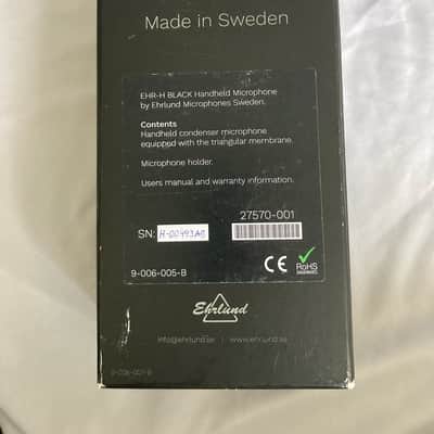 Ehrlund EHR-H Handheld Studio Condenser Microphone image 10