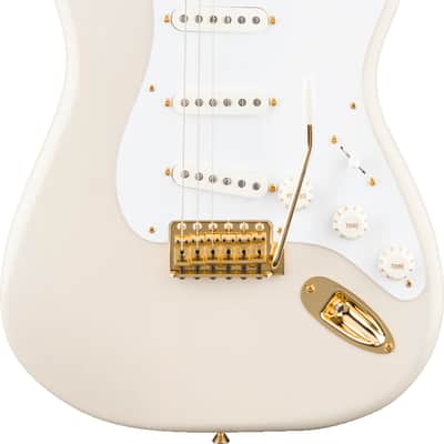Fender Limited Edition Vintera II 50s Stratocaster Gold MN WBL - White Blonde image 1