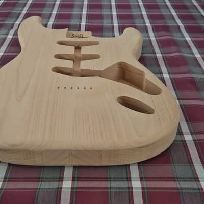 Woodtech Routing - 2 pc. Alder Hardtail Stratocaster Body - Unfinished image 3