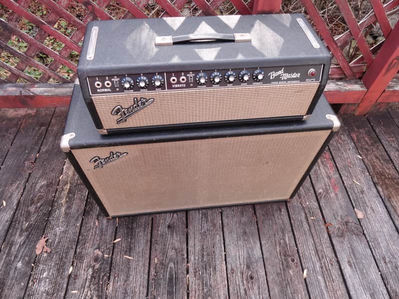 Fender Bandmaster Head And 2X12 Cab 1966 image 1