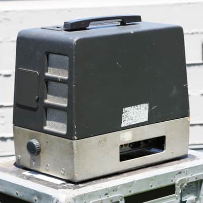 Austen Hooks Projector Amp, Rare- Vintage Filmosound 6V6 Tube Amplifier & Anvil Case, Blake Mills! image 12