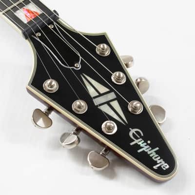 Epiphone Flying V Prophecy Electric Guitar - Aged Bengal Tiger Burst image 8