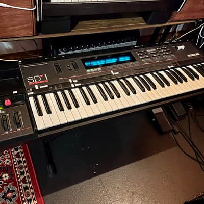 Ensoniq SD-1 32 voice workstation w/ usb drive & custom cart