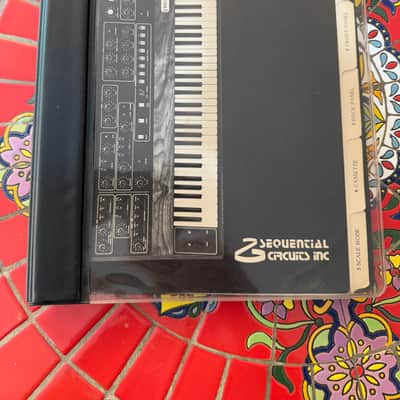 Original Sequential Circuits Prophet 5 Operational Manual