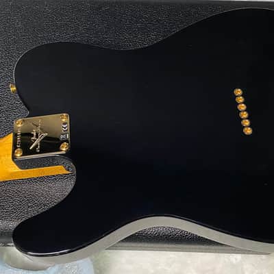 NEW! Fender Custom Shop Flamethrower Telecaster - NOS - Modern Specs - Texas Special Pick-Ups - AAAA Flamed Neck - Black Finish - Gold Hardware - Authorized Dealer - 7.45lbs - G07166 image 10