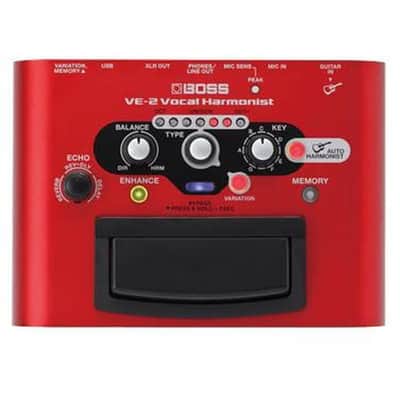 BOSS VE-2 Vocal Echo Pedal for Singing Guitarists | Real-Time Vocal Harmonies... image 4