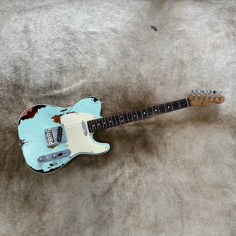 T-Style Electric Guitar – Nitro Relic – Dhatarattha image 1