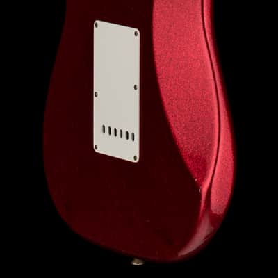 Fender Custom Shop Limited Edition '69 Stratocaster Journeyman Relic - Aged Red Sparkle #81036 image 9