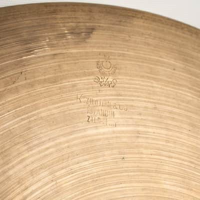Zildjian 1959-66' K Zildjian Istanbul 14" HiHats Intermediate Stamp 671g/702g image 5