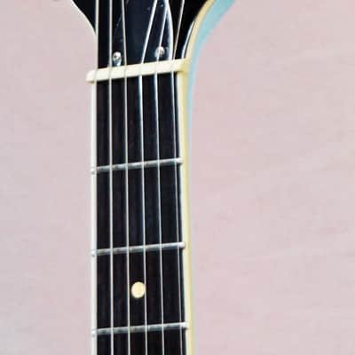 Hofner German Made HVS-CLBLO Verythin Single Cutaway Electric Guitar, Light Blue image 15