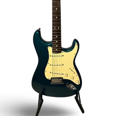 Fender American Series Stratocaster with Rosewood Fretboard 2001 - Aqua Marine Metallic image 5