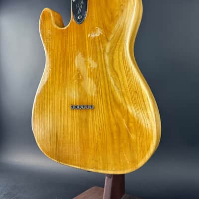 Vintage 1977 Fender Telecaster Deluxe Natural w/Non-Original Case TSU22958 image 17