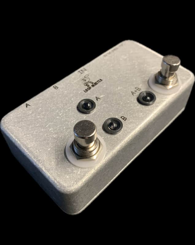 Loop-Master ABY Switch Pedal – A/B/Y Signal Splitter – Made in USA, In Stock image 1