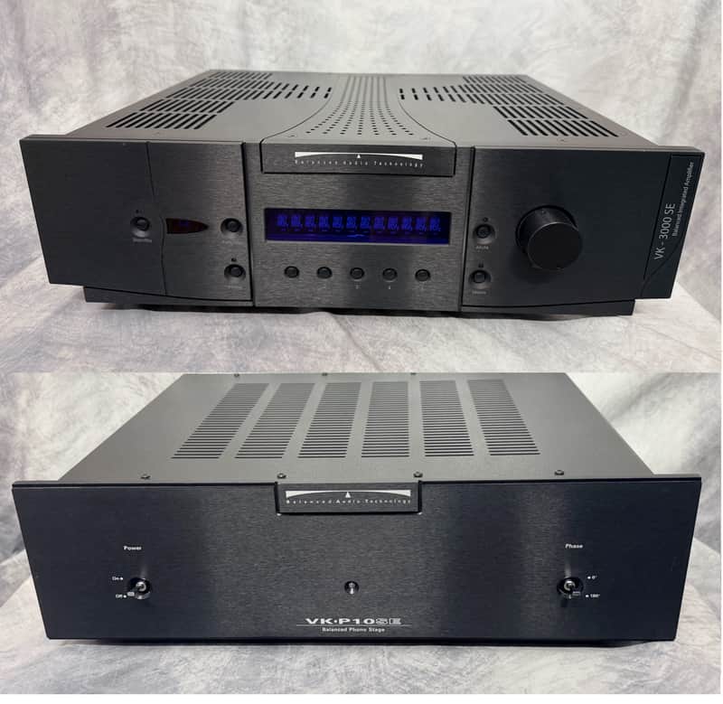 Balanced Audio Technologies BAT VK-P10SE Tube Phono VK-3000SE Preamp Tube Hybrid