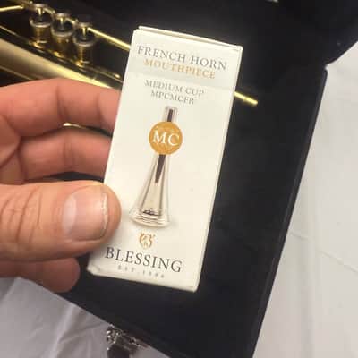 Blessing BM401P Marching French Horn Mint New Mouthpiece image 12
